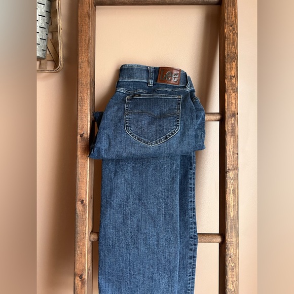 Lee Men's Relaxed Fit Denim Jeans 38x34 - Picture 2 of 4